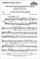 Two Folksongs for Male Voices TTBB choral sheet music cover